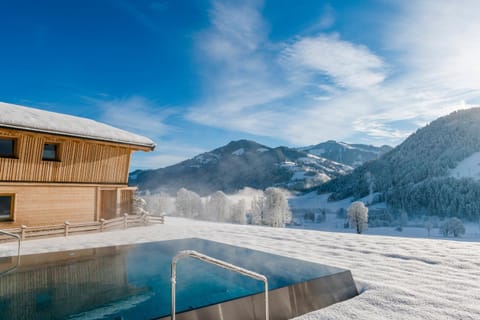 Natural landscape, Pool view, Swimming pool