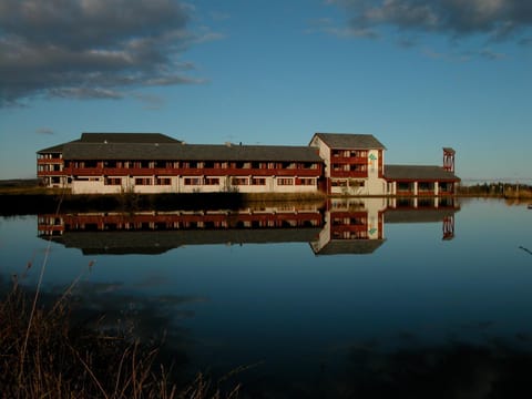 Property building, Day, Lake view