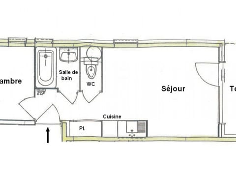 Appartement Les Saisies, 2 pièces, 5 personnes - FR-1-293-196 Condominio in Villard-sur-Doron