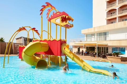 Day, Children play ground, Aqua park, Swimming pool, children