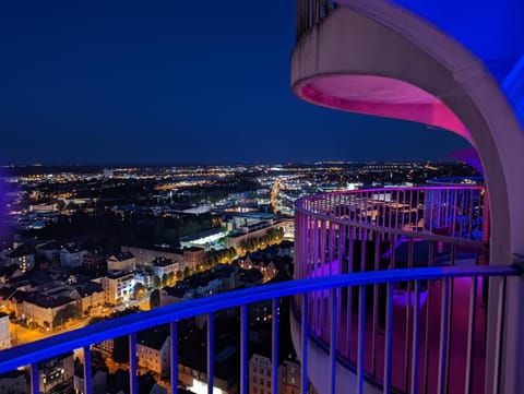 Bird's eye view, Balcony/Terrace, City view, Street view