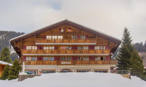 Property building, Facade/entrance, Winter