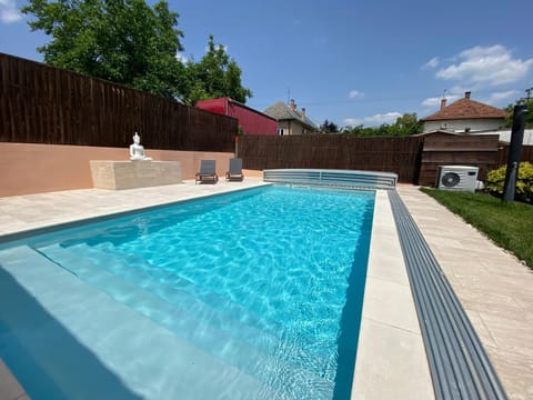 Summer, Garden, Pool view, Swimming pool