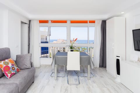 Living room, Dining area, Sea view