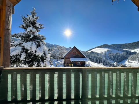 Natural landscape, Winter, Mountain view
