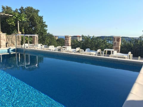 Pool view, Sea view, Swimming pool