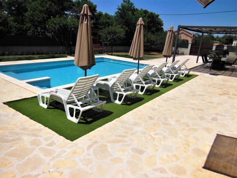 Patio, Pool view, Swimming pool