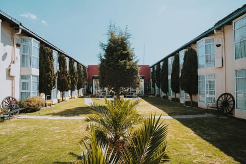 Property building, Garden view