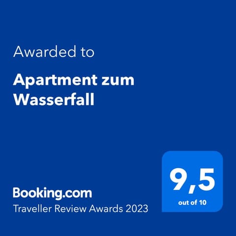 Apartment zum Wasserfall Apartment in Styria