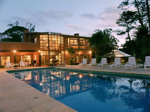 Property building, Pool view