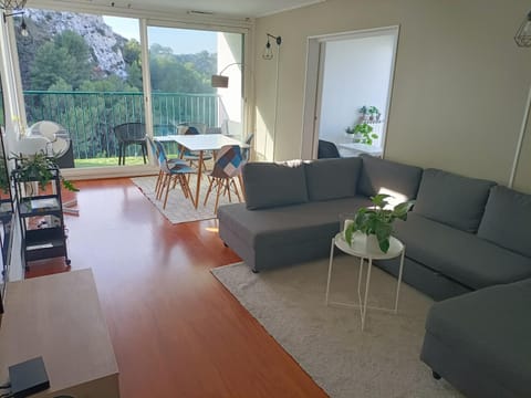 VUE MER et montagne dans parc du roy d'espagne, Up to 7 people Condo in Marseille