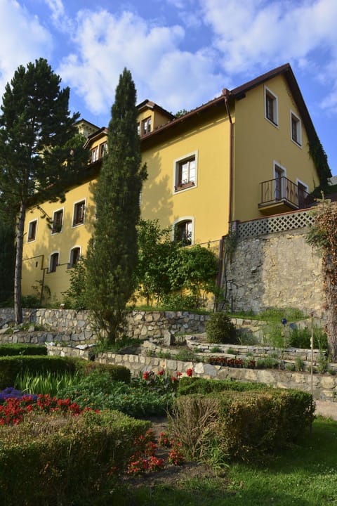 Property building, Spring, Garden, Garden view