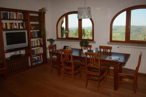 View (from property/room), Living room, Dining area