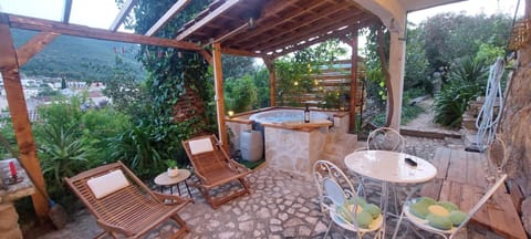 Patio, Garden, Garden, Hot Tub, View (from property/room), Garden view