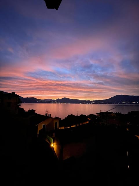 Lake view, Mountain view, Sunset