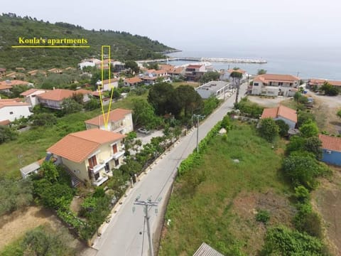 Property building, Day, Bird's eye view, Beach, Sea view, Street view, Location, Parking