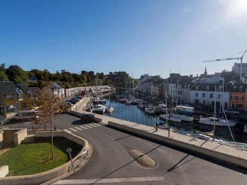 Appartement cosy vue port, 4 pers, Parking - FR-1-418-62 Apartment in Brittany