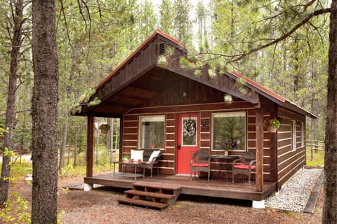 Reclusive Moose Cabins House in Glacier National Park