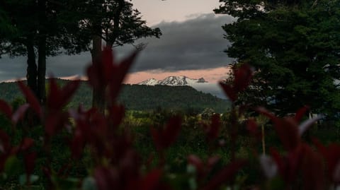 Natural landscape, Mountain view, Sunset