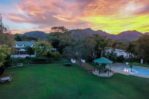 Garden view, Pool view, Sunset