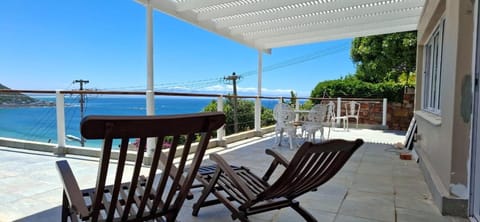 Patio, View (from property/room), Balcony/Terrace, Seating area, Sea view