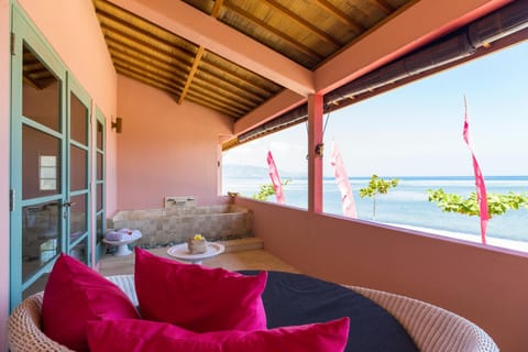 Hot Tub, View (from property/room), Sea view