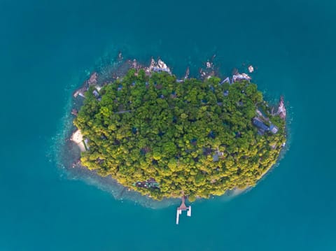 Natural landscape, Bird's eye view, Sea view