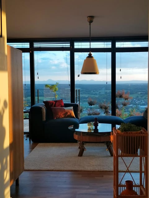 Natural landscape, View (from property/room), Living room, Mountain view