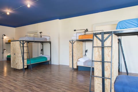 Photo of the whole room, Bedroom, bunk bed