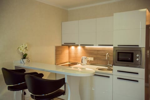 Kitchen or kitchenette, Dining area, oven