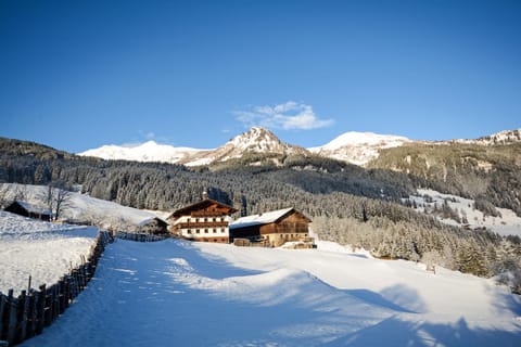 Property building, Natural landscape, Winter, Mountain view