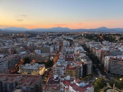 Nearby landmark, Natural landscape, Bird's eye view, City view, Mountain view, Location, Sunrise, Sunset