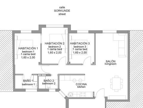 SORKUNDE by kyosai parking opcional Apartment in Bilbao