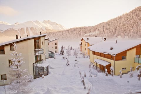 Neighbourhood, Winter, View (from property/room), Living room, Dining area, Garden view, Mountain view