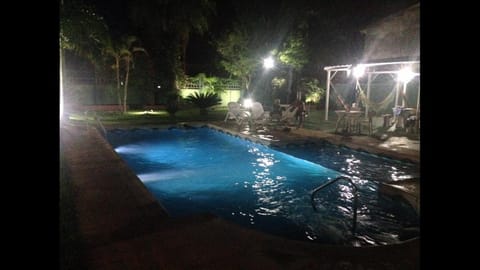 Night, Swimming pool