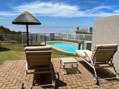 View (from property/room), Swimming pool, sunbed