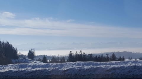 Natural landscape, Winter, Hiking