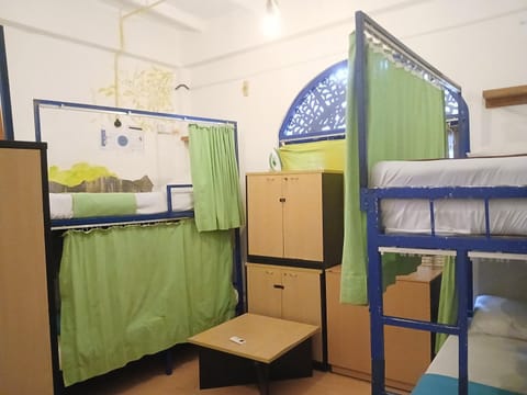 Photo of the whole room, bunk bed