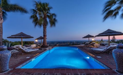 Pool view, Sea view, Sunset