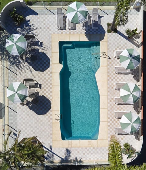 Day, Bird's eye view, Pool view, Swimming pool, sunbed