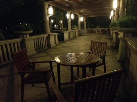 Night, Balcony/Terrace, Dining area