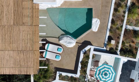 Bird's eye view, Swimming pool