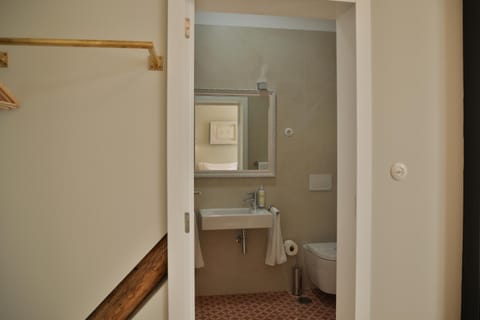 Toilet, Bed, Bathroom, Decorative detail, Bedroom