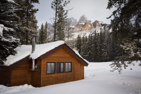 Castle Mountain Chalets Lodge nature in Alberta