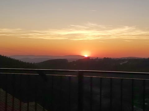 Natural landscape, Mountain view, Sunset