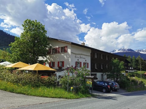 Property building, Restaurant/places to eat, View (from property/room), Garden view, Mountain view