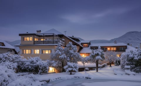 Property building, Winter, Swimming pool
