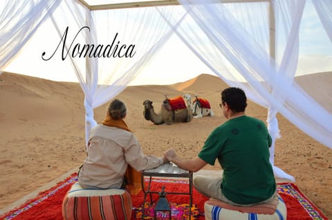 Nomadica Desert Camp Luxury tent in Morocco