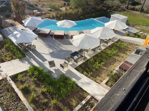 Pool view, Swimming pool, sunbed