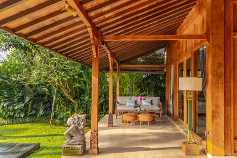 Property building, Seating area, Garden view